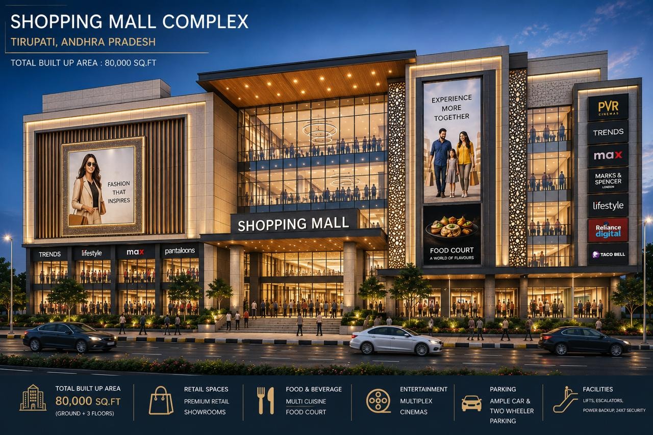 Shopping Mall Complex — Tirupati, Andhra Pradesh
